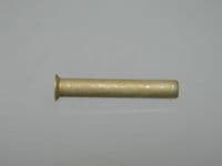 50 x Solid Rivets Countersunk Diam 1/8